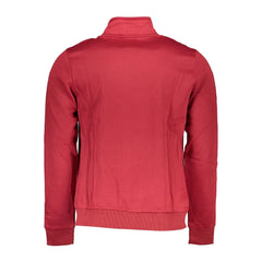 Gianmarco Venturi Red Cotton Sweatshirt - Sweatshirts