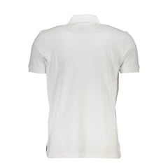 Gianmarco Venturi White Cotton Polo Shirt