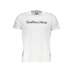 Gianmarco Venturi White Cotton T-Shirt - T-Shirts