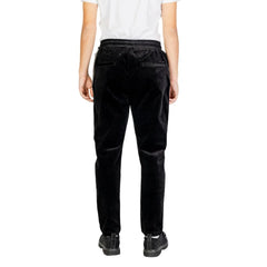 Gianni Lupo Black Cotton Pant