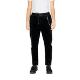 Gianni Lupo Black Cotton Pant