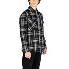 Gianni Lupo Black Polyester Jackets & Coat - 3XL