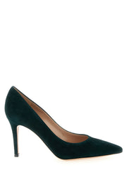 Gianvito Rossi Bicolor Suede Leather High Heel Pumps - EU36.5/US6.5