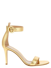 Sandales à talons stilettos Gianvito Rossi en cuir d'agneau multicolore