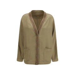 Giorgio Armani Bicolor Copper Denim Jacket - IT40 | M