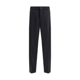 Giorgio Armani Black Cotton Casual Pants - IT44 | XS