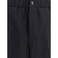 Giorgio Armani Black Cotton Casual Pants - IT44 | XS