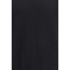 Giorgio Armani Svart Silkesweatshorts