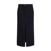 Giorgio Armani Blue Cotton Skirt - EU44 | US44 - Skirts