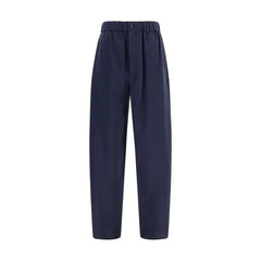 Giorgio Armani Tummansininen Silkkihousu - IT46 | S