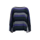 Giorgio Armani Blue Viscose Sweater - IT46|XL