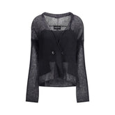 Giorgio Armani Double-breasted cardigan and top in a wool and mohair blend Twin-set - IT46|XL - Cardigans
