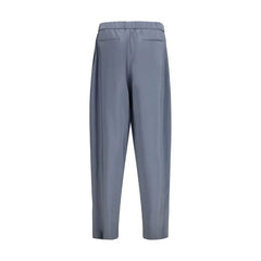 Giorgio Armani Harmaa Silkkinen Housut - IT46 | S