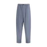 Giorgio Armani Gray Silk Casual Pants - IT46 | S