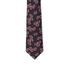 Giorgio Armani Gray Silk Ty - Neckties