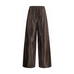 Giorgio Armani Lambskin nappa leather Pants - Trousers