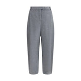 Giorgio Armani Silk flannel Pants - Trousers