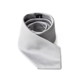 Giorgio Armani Silver Silk Tie - One Size