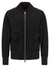 GIORGIO BRATO Black Lamb Leather Leather Jacket