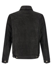 GIORGIO BRATO Black Lamb Leather Leather Jacket - IT56 | XL