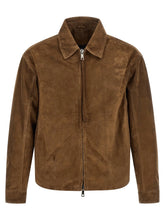 GIORGIO BRATO Brown Calfskin Leather Jacket