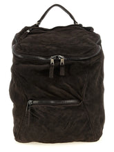 GIORGIO BRATO Brown Lamb Leather Backpack