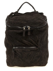GIORGIO BRATO Brown Lamb Leather Backpack