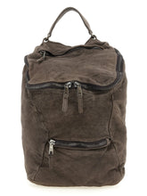 GIORGIO BRATO Brown Lamb Leather Backpack
