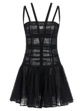 Giovanni Bedin Black Polyamide Short Dress