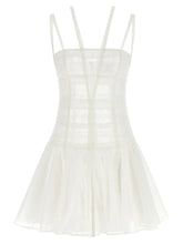 Giovanni Bedin White Polyamide Short Dress
