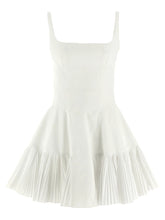 Giovanni Bedin White Poplin Short Dress - IT40
