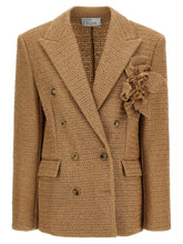 Giuseppe Di Morabito Beige Polyamide Blazer - IT40