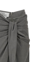 Giuseppe Di Morabito Gray Virgin Wool Dress Pants - IT42