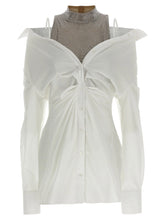 Giuseppe Di Morabito White Cotton Short Dress - IT42