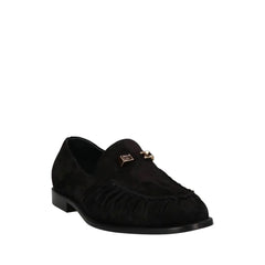 Giuseppe Zanotti Black Calfskin Slip-On Loafers - EU40/US7