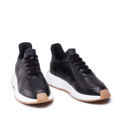 Giuseppe Zanotti Black Calfskin Sneakers - EU39/US6