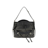 Givenchy Black Calf Leather Bos Taurus Backet Bag