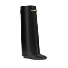 Givenchy Black Calf Leather Bos Taurus Boots