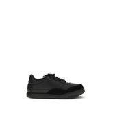 Givenchy Black Calf Leather Bos Taurus Low Top Sneakers - Sneakers