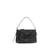 Givenchy Black Calf Leather Bos Taurus Shoulder Bag