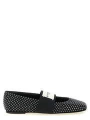 Givenchy Black Calfskin Ballet Flats