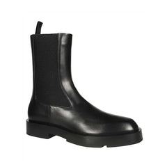 Givenchy Black Calfskin Chelsea Boots - EU42/US9