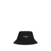 Givenchy Black Cotton Bucket Hat - 59 cm|L