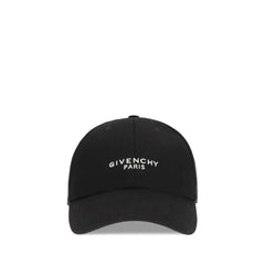Givenchy Black Cotton Cap (Baseball Hat) - UNI