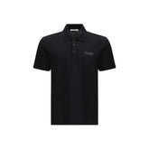 Givenchy Black Cotton Polo Shirt