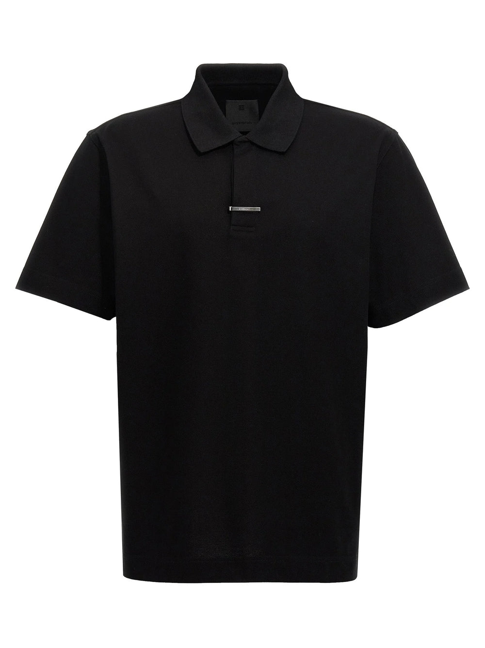 Givenchy Black Cotton Polo Shirt - S
