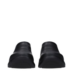Givenchy Black Cotton Slippers Sandals - EU38/US8 - Sandals
