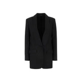 Givenchy Black Elastane Blazer - 42