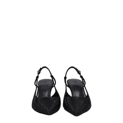 Givenchy Black Fabric High Heel Pumps