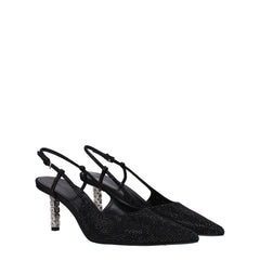 Givenchy Black Fabric High Heel Pumps - Heels